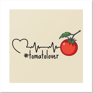 Tomato In A HeartBeat Posters and Art